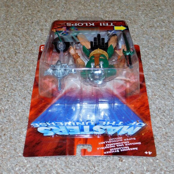 2002 Mattel Masters of the Universe 200x Tri-Klops Figure MOC New MOTU He-Man - Picture 8 of 8